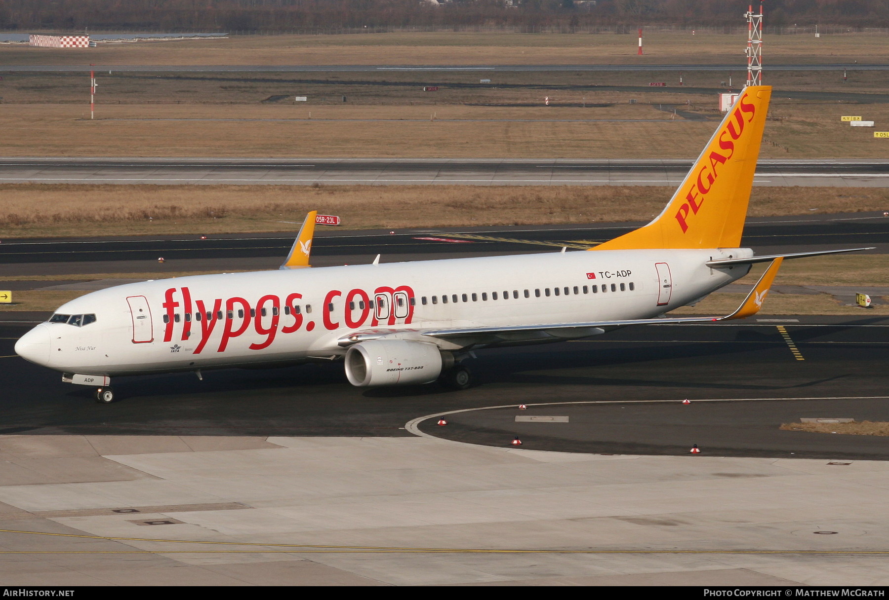 Aircraft Photo of TC-ADP | Boeing 737-82R | Pegasus Airlines | AirHistory.net #538922