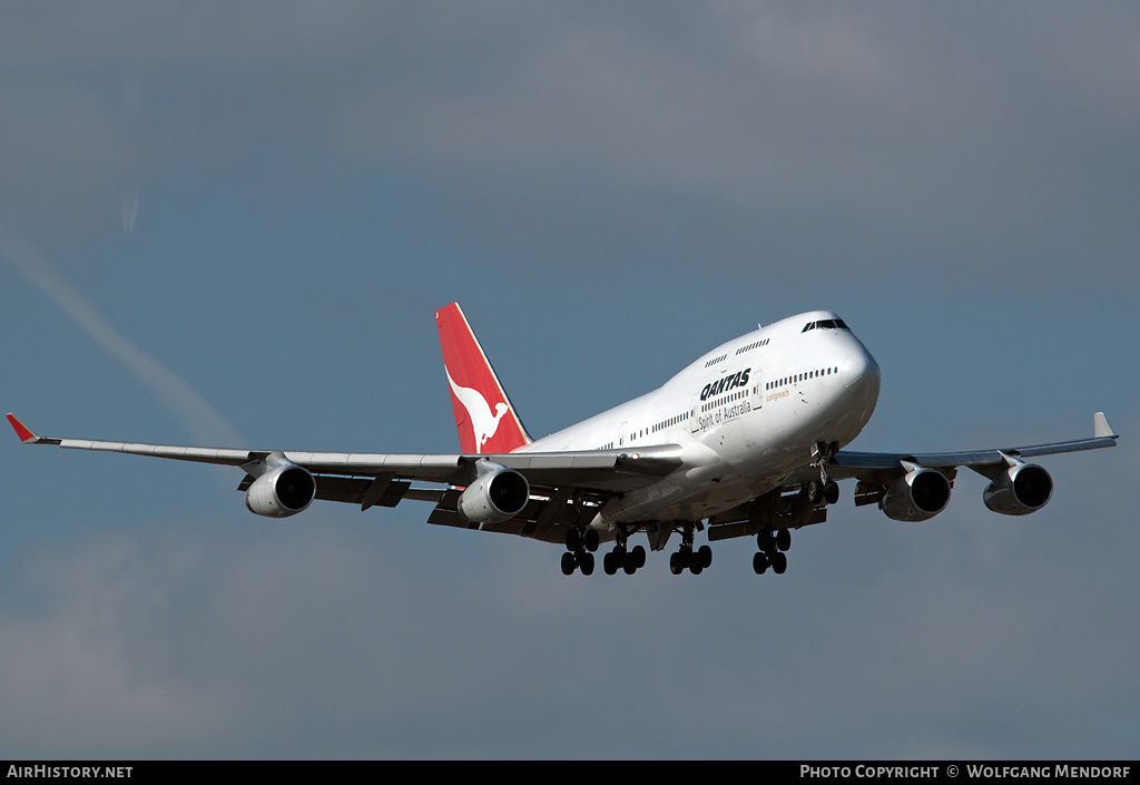 Aircraft Photo of VH-OJN | Boeing 747-438 | Qantas | AirHistory.net #538924
