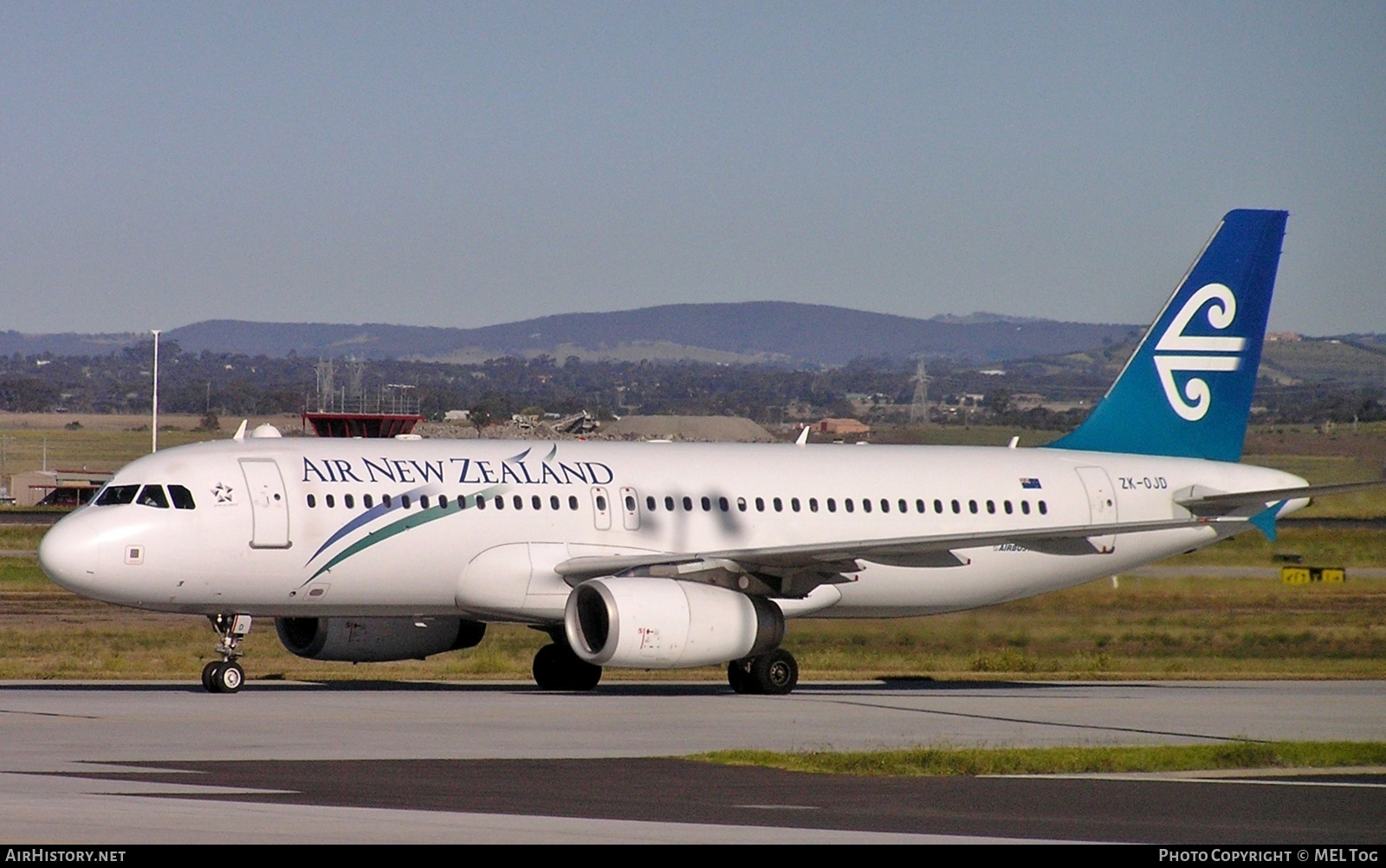 Aircraft Photo of ZK-OJD | Airbus A320-232 | Air New Zealand | AirHistory.net #538944