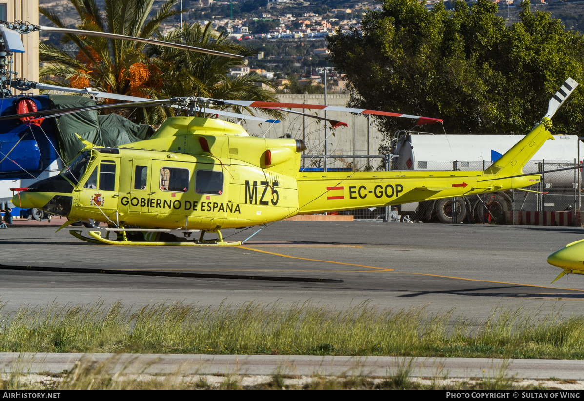 Aircraft Photo of EC-GOP | Bell 412HP | Gobierno de España | AirHistory.net #538947