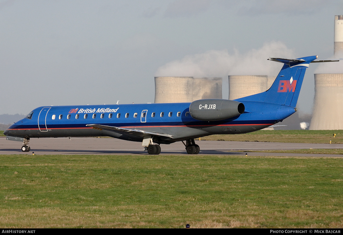 Aircraft Photo of G-RJXB | Embraer ERJ-145EP (EMB-145EP) | British Midland Airways - BMA | AirHistory.net #538956