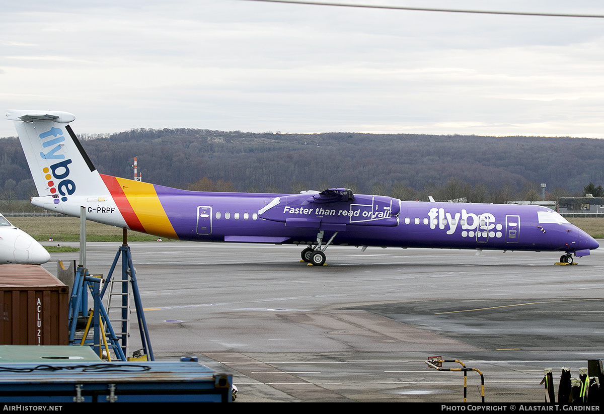 Aircraft Photo of G-PRPF | Bombardier DHC-8-402 Dash 8 | Flybe | AirHistory.net #538963