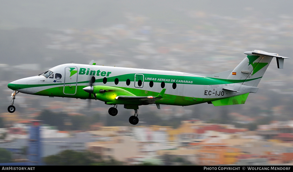 Aircraft Photo of EC-IJO | Raytheon 1900D | Binter Canarias | AirHistory.net #538968