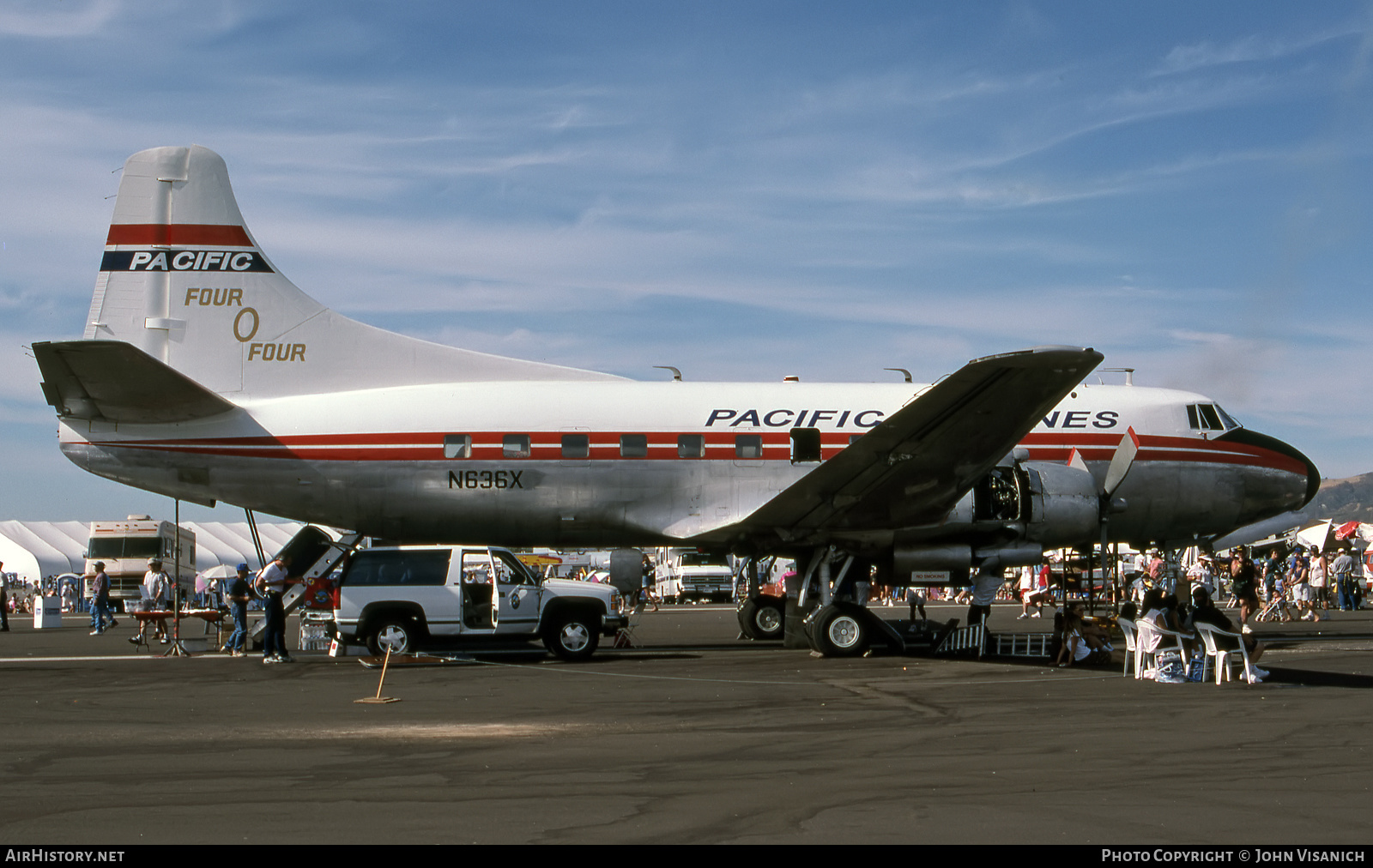 Aircraft Photo of N636X | Martin 404 | Pacific Air Lines | AirHistory.net #538976
