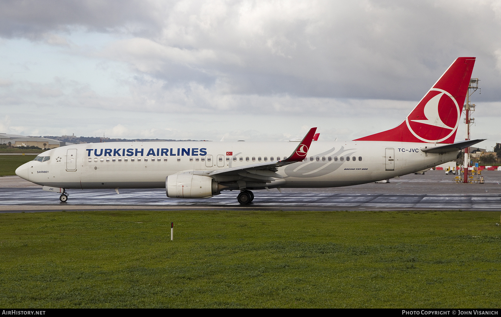 Aircraft Photo of TC-JVC | Boeing 737-8F2 | Turkish Airlines | AirHistory.net #538979
