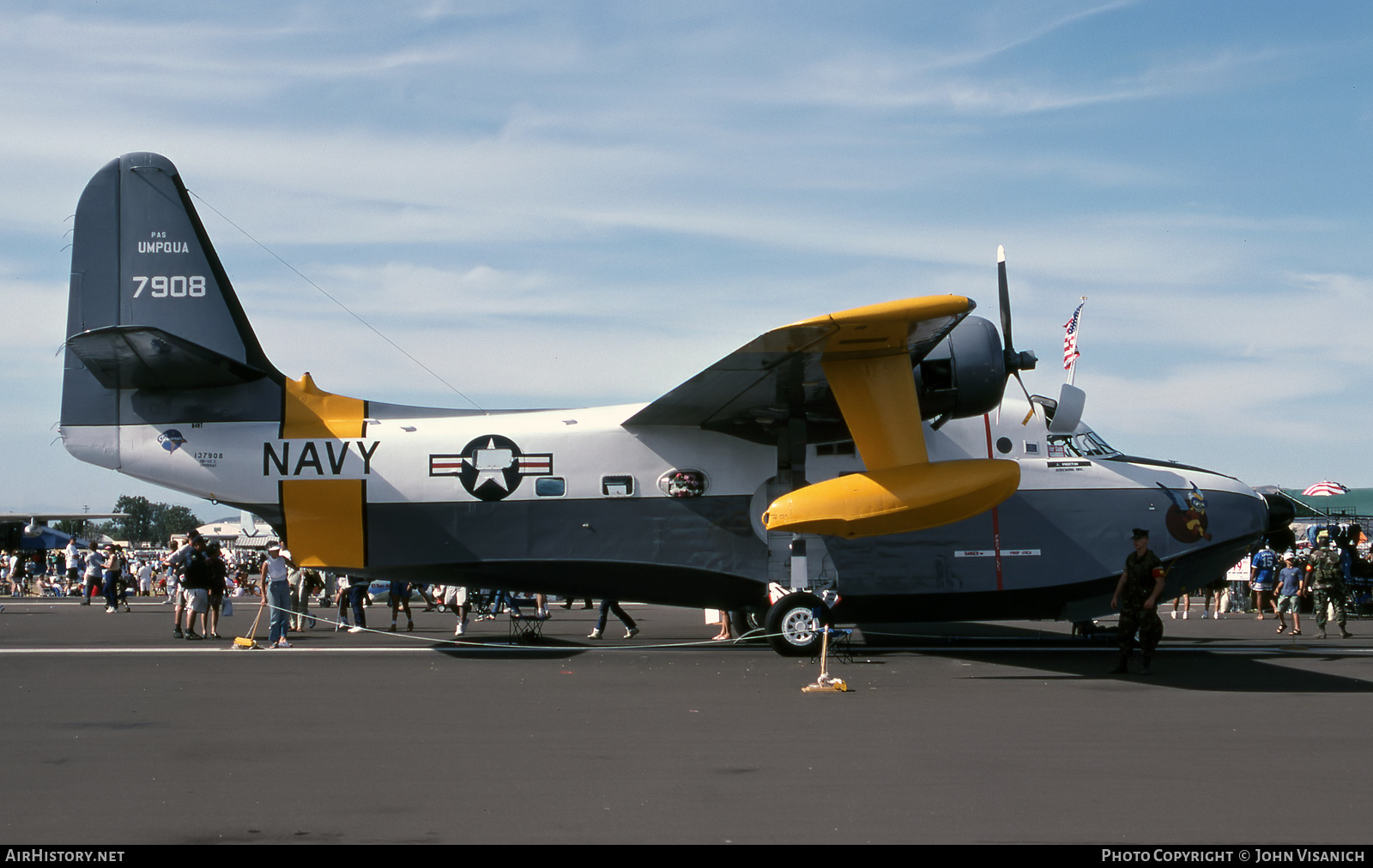 Aircraft Photo of N4WT / 137908 | Grumman HU-16C Albatross | USA - Navy | AirHistory.net #538990