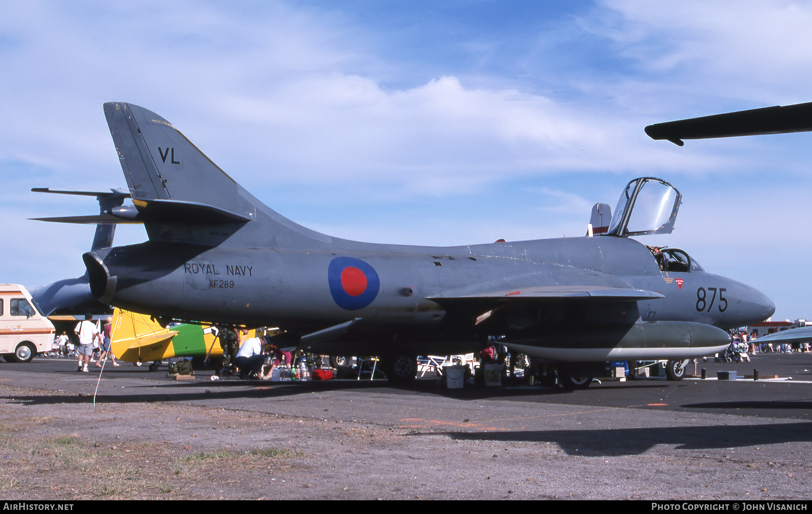 Aircraft Photo of N289XF / NX289XF / XF289 | Hawker Hunter T8C | UK - Navy | AirHistory.net #538991