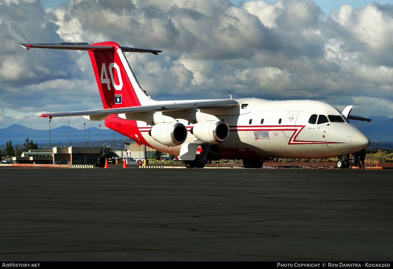 Aircraft Photo of N740NA | British Aerospace BAe-146-200A | Neptune Aviation Services | AirHistory.net #539018