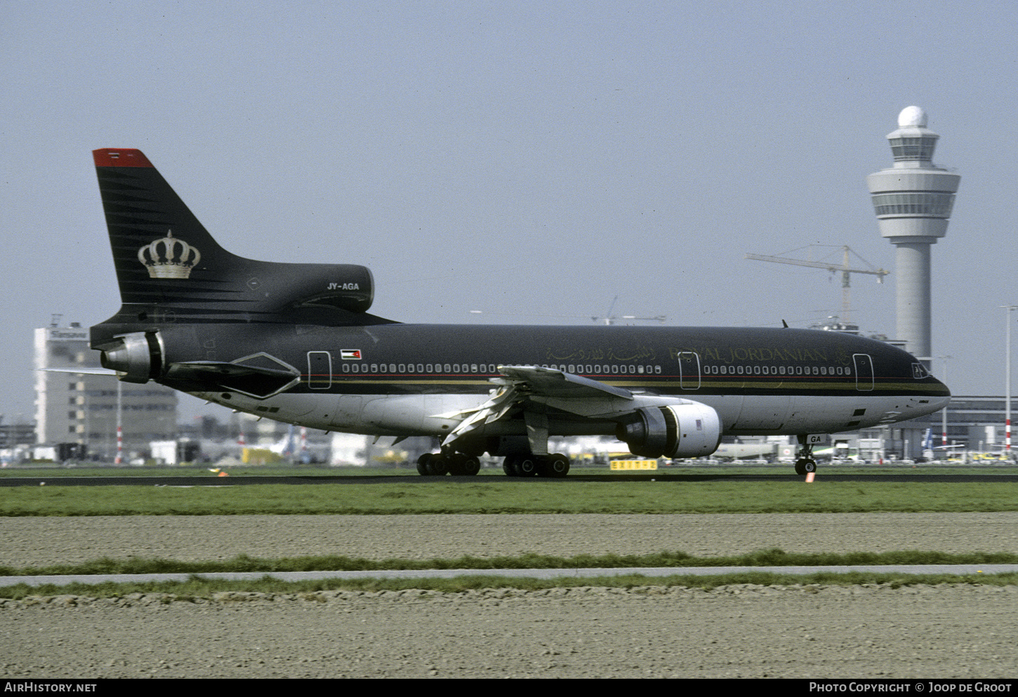 Aircraft Photo of JY-AGA | Lockheed L-1011-385-3 TriStar 500 | Royal Jordanian Airlines | AirHistory.net #539040