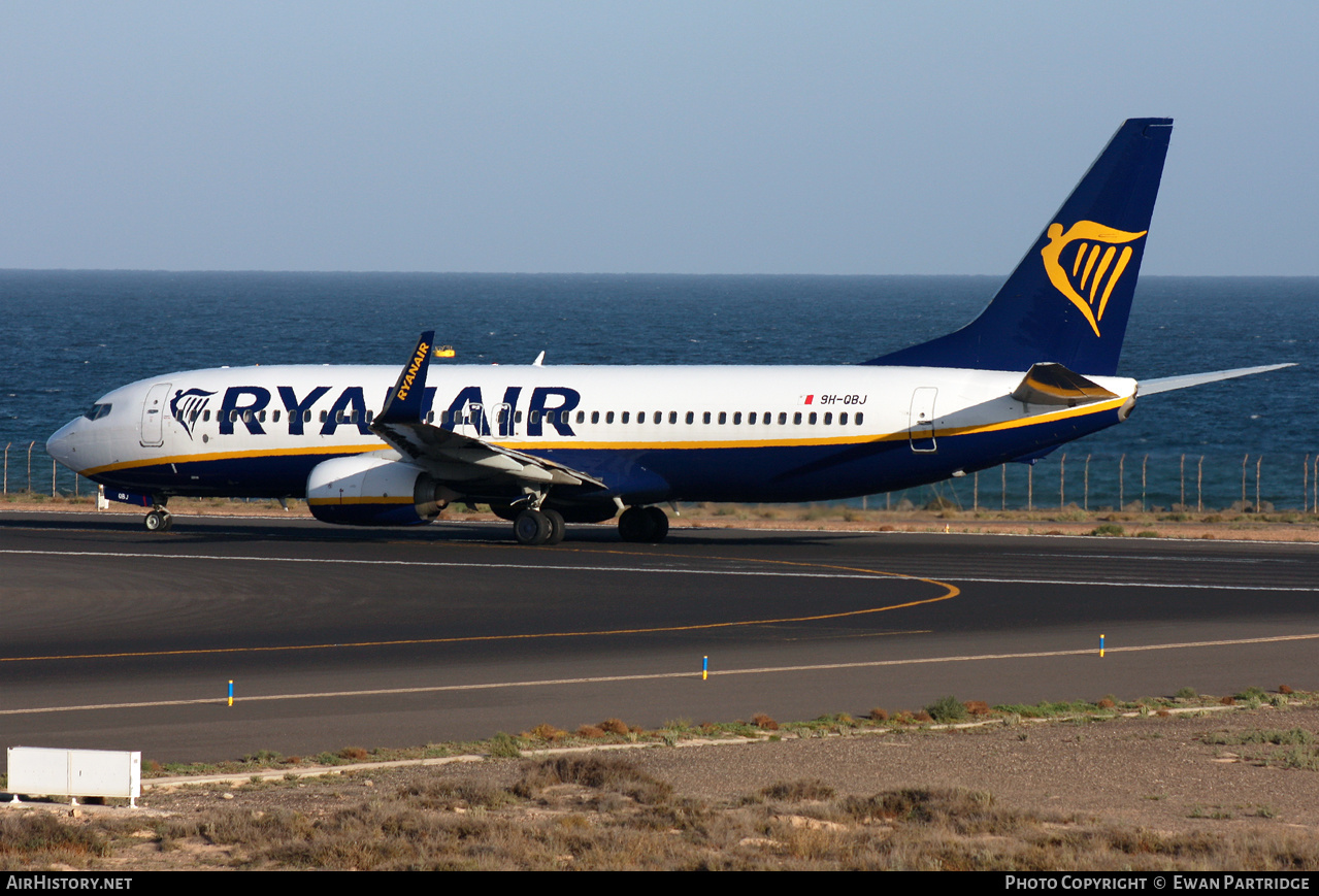 Aircraft Photo of 9H-QBJ | Boeing 737-8AS | Ryanair | AirHistory.net #539051