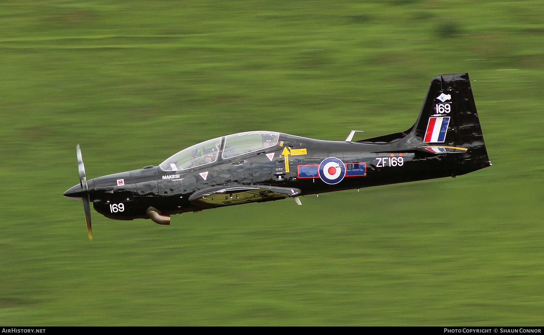Aircraft Photo of ZF169 | Short S-312 Tucano T1 | UK - Air Force | AirHistory.net #539052