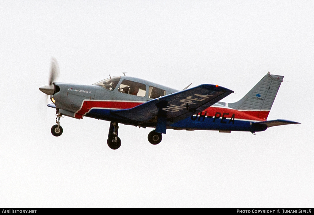 Aircraft Photo of OH-PEA | Piper PA-28R-201 Cherokee Arrow III | AirHistory.net #539064