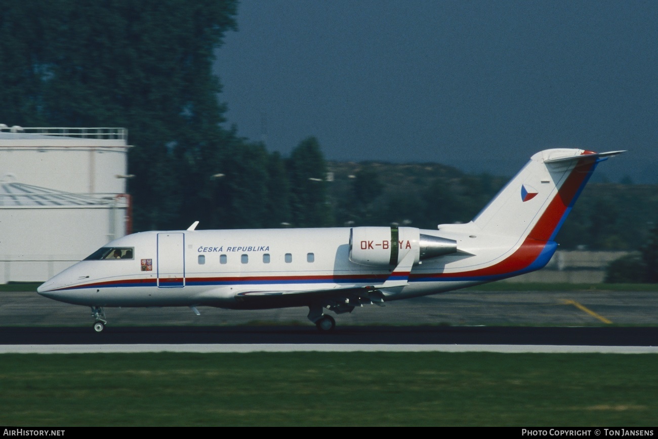 Aircraft Photo of OK-BYA | Canadair Challenger 601-3A (CL-600-2B16) | Czechia Government | AirHistory.net #539074