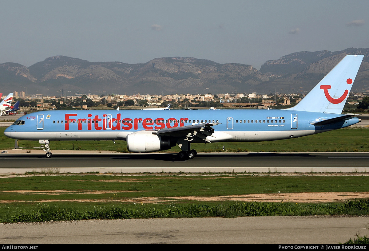 Aircraft Photo of SE-DUP | Boeing 757-236 | TUIfly Nordic | AirHistory.net #539102