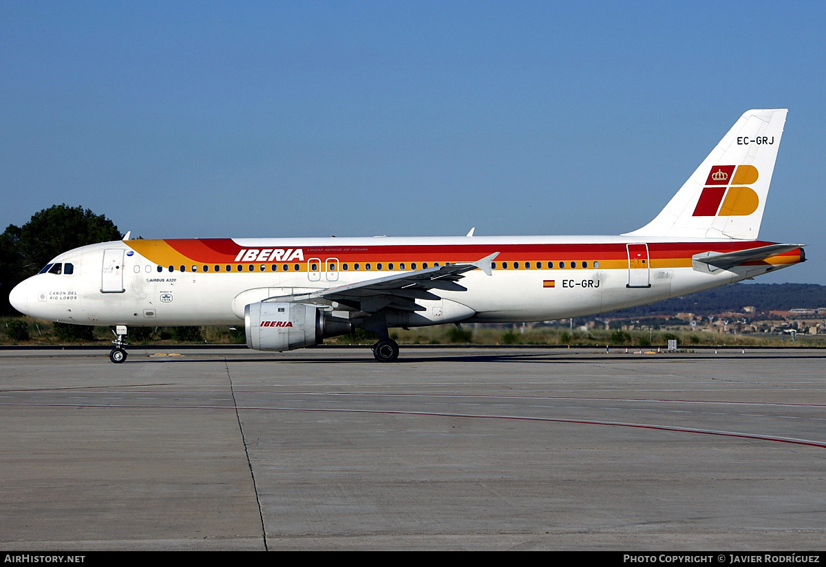 Aircraft Photo of EC-GRJ | Airbus A320-211 | Iberia | AirHistory.net #539106