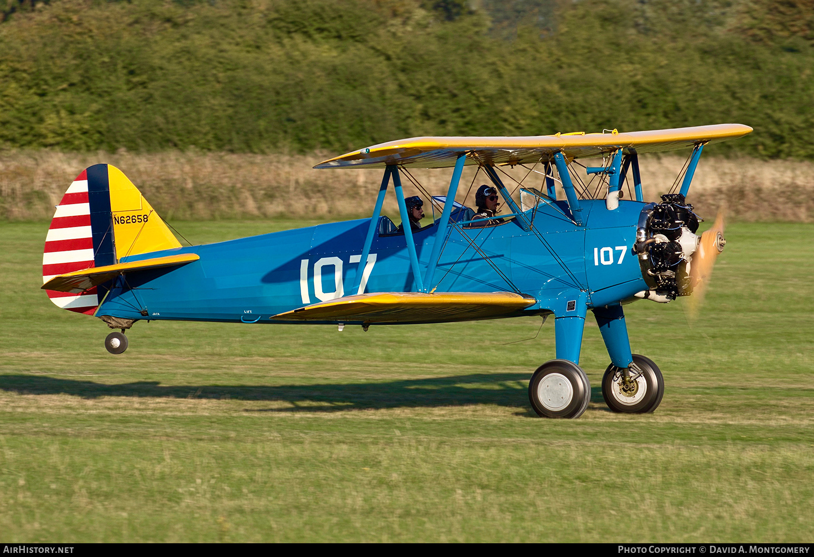Aircraft Photo of N62658 | Boeing PT-17 Kaydet (A75N1) | USA - Army | AirHistory.net #539116