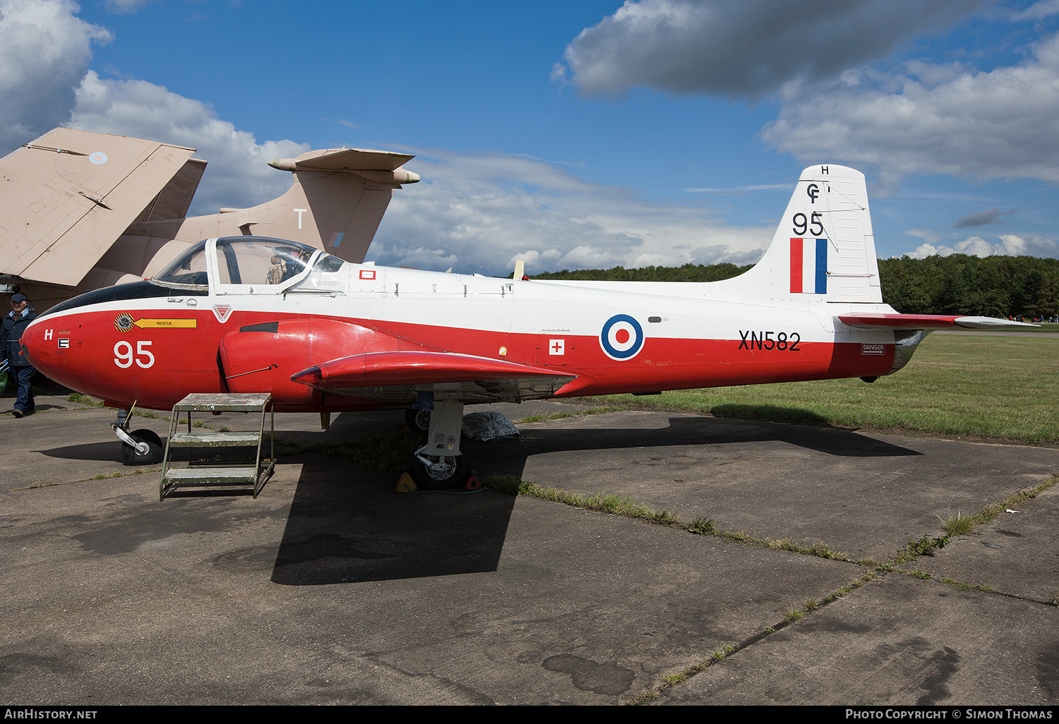 Aircraft Photo of XN582 | BAC 84 Jet Provost T3A | UK - Air Force | AirHistory.net #539126