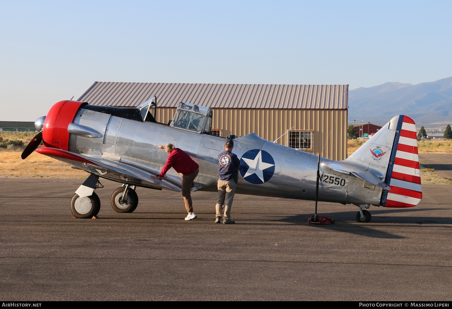 Aircraft Photo of N2550 | North American SNJ-5 Texan | AirHistory.net #539143