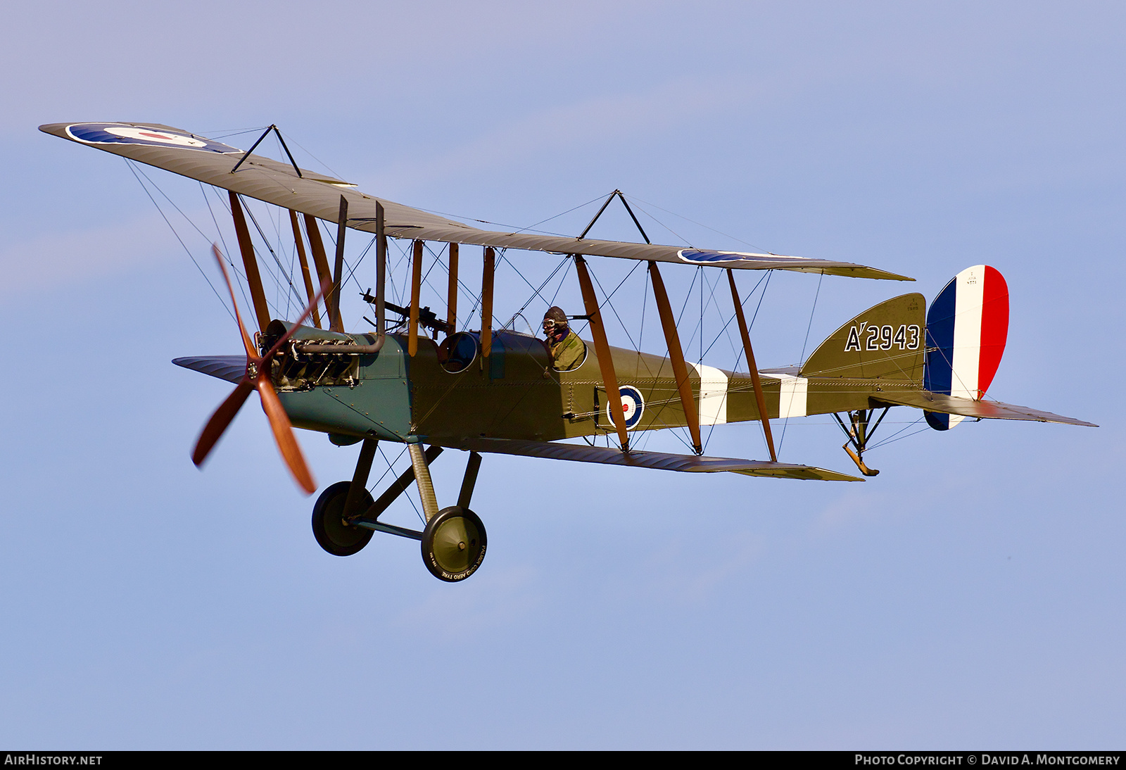 Aircraft Photo of G-CJZO / A2943 | Royal Aircraft Factory BE-2e (replica) | UK - Air Force | AirHistory.net #539144