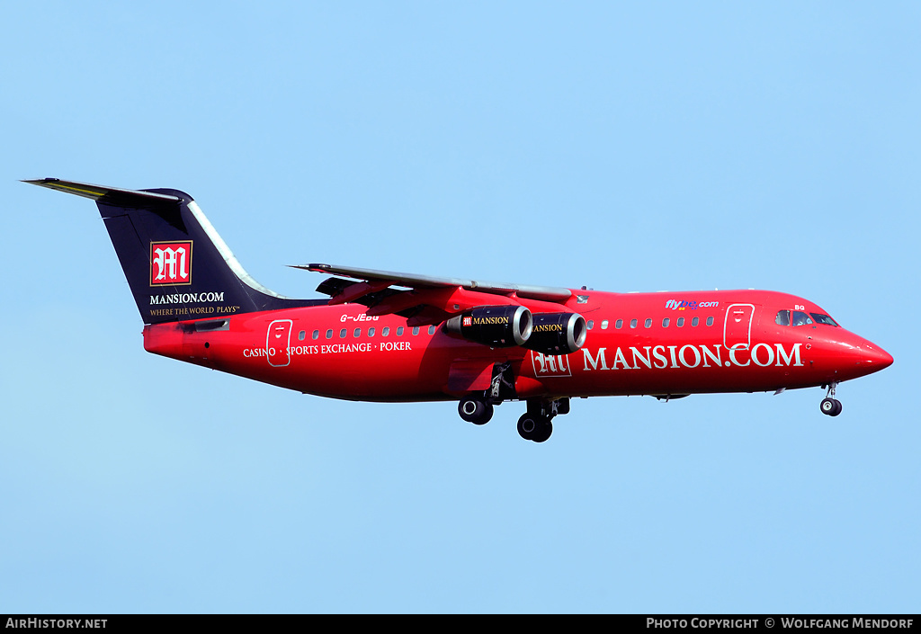 Aircraft Photo of G-JEBG | British Aerospace BAe-146-300 | Flybe | AirHistory.net #539159