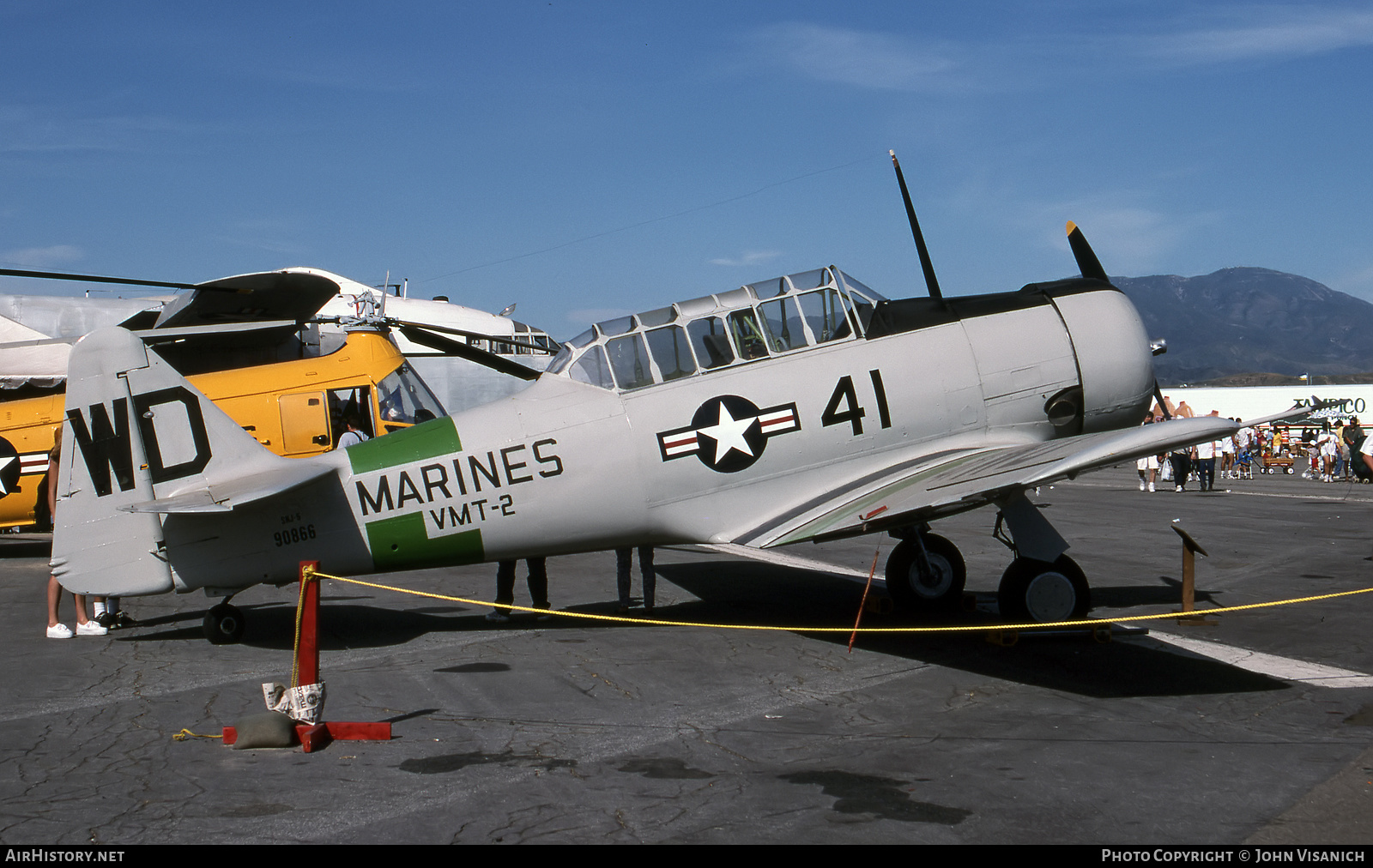 Aircraft Photo of 90866 | North American SNJ-5 Texan | USA - Marines | AirHistory.net #539197