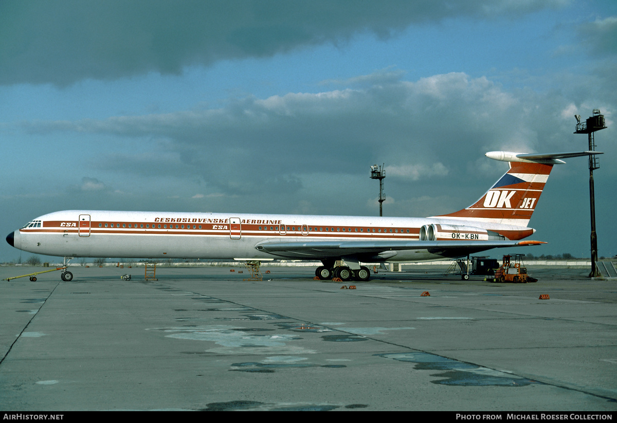 Aircraft Photo of OK-KBN | Ilyushin Il-62M | ČSA - Československé Aerolinie - Czechoslovak Airlines | AirHistory.net #539216