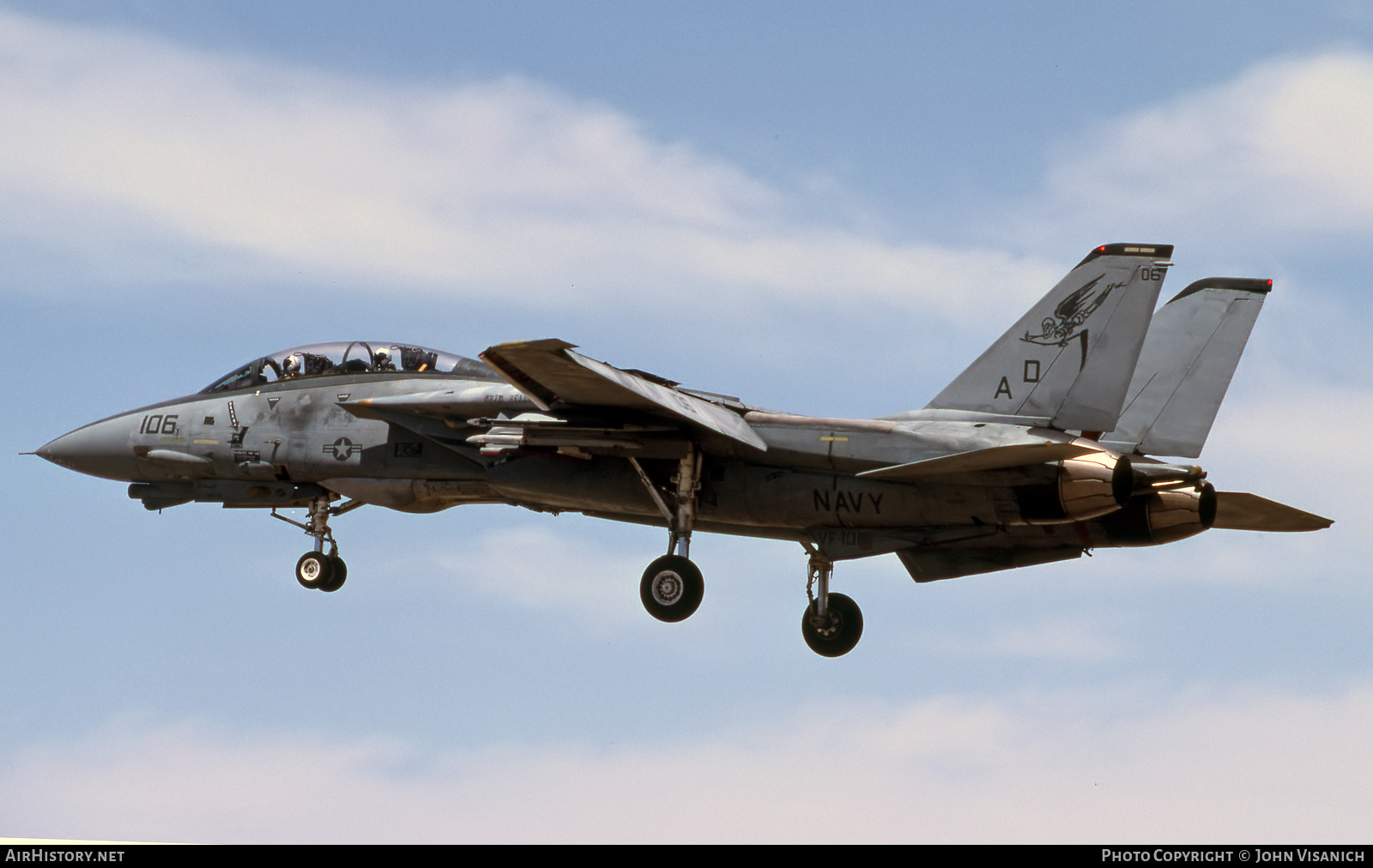 Aircraft Photo of 163219 | Grumman F-14B Tomcat | USA - Navy | AirHistory.net #539217