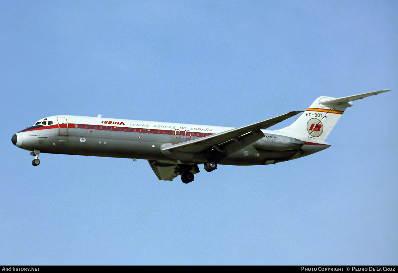 Aircraft Photo of EC-BQY | McDonnell Douglas DC-9-32 | Iberia | AirHistory.net #539221