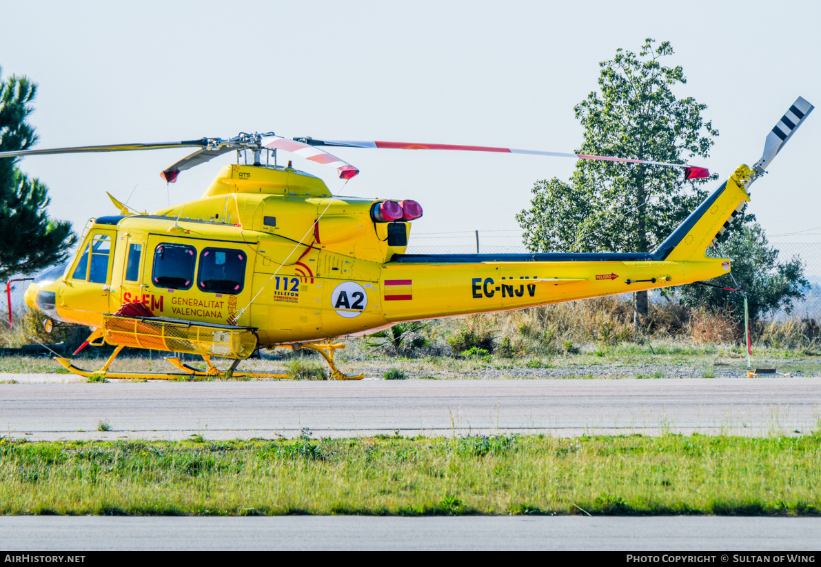 Aircraft Photo of EC-NJV | Bell 412 | Generalitat Valenciana | AirHistory.net #539233