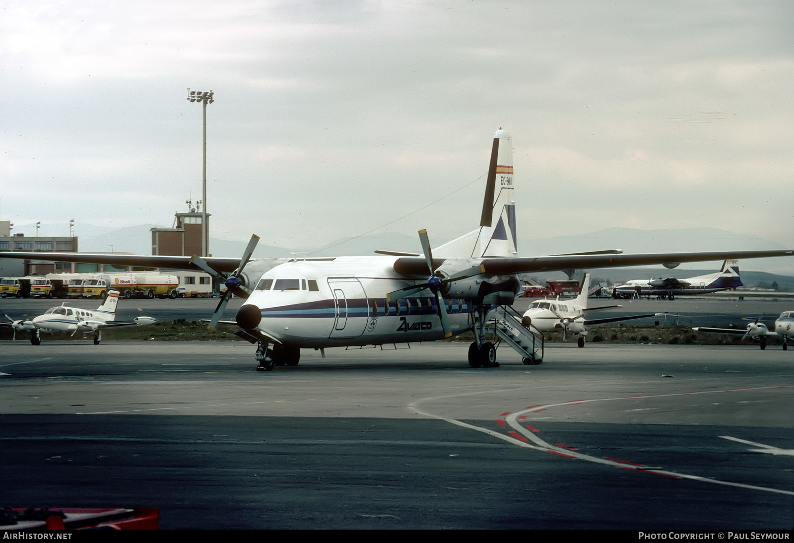 Aircraft Photo of EC-BMU | Fokker F27-400 Friendship | Aviaco | AirHistory.net #539249