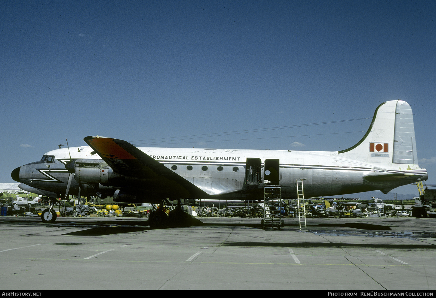 Aircraft Photo of N8022L | Canadair C-54GM North Star Mk1 (CL-2) | National Aeronautical Establishment - Etablissement Aeronautique National | AirHistory.net #539271