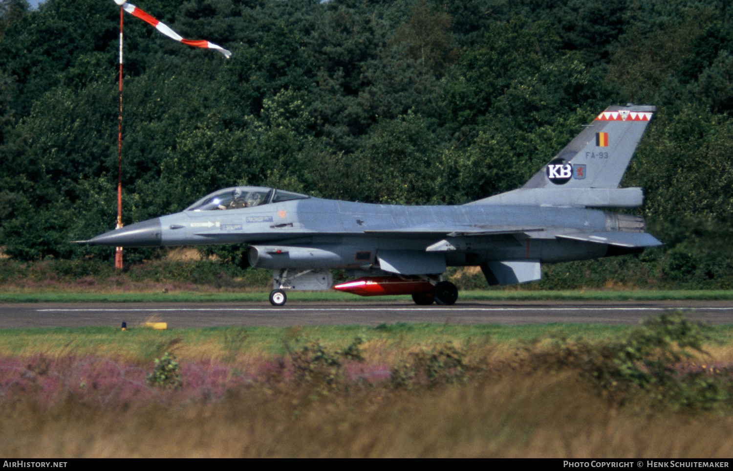 Aircraft Photo of FA-93 | General Dynamics F-16A Fighting Falcon | Belgium - Air Force | AirHistory.net #539273