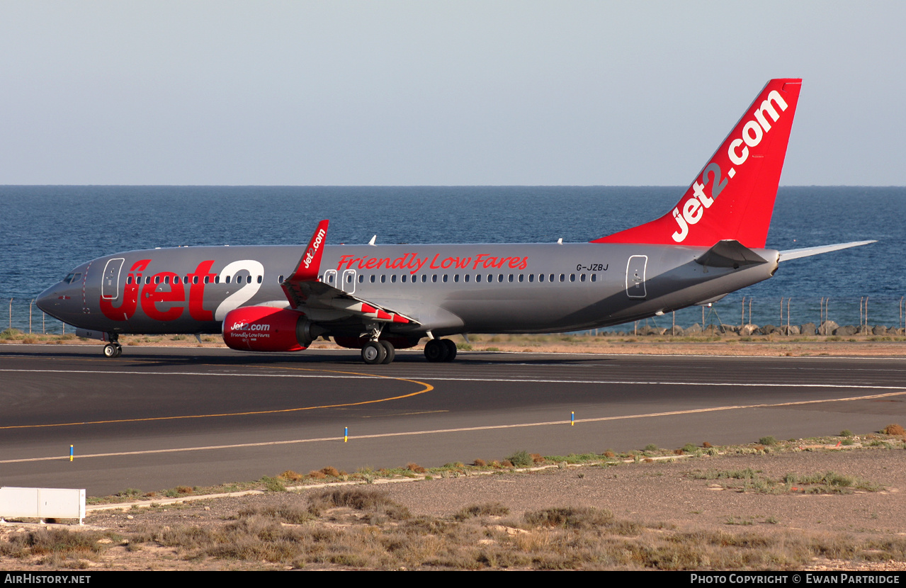 Aircraft Photo of G-JZBJ | Boeing 737-800 | Jet2 | AirHistory.net #539277