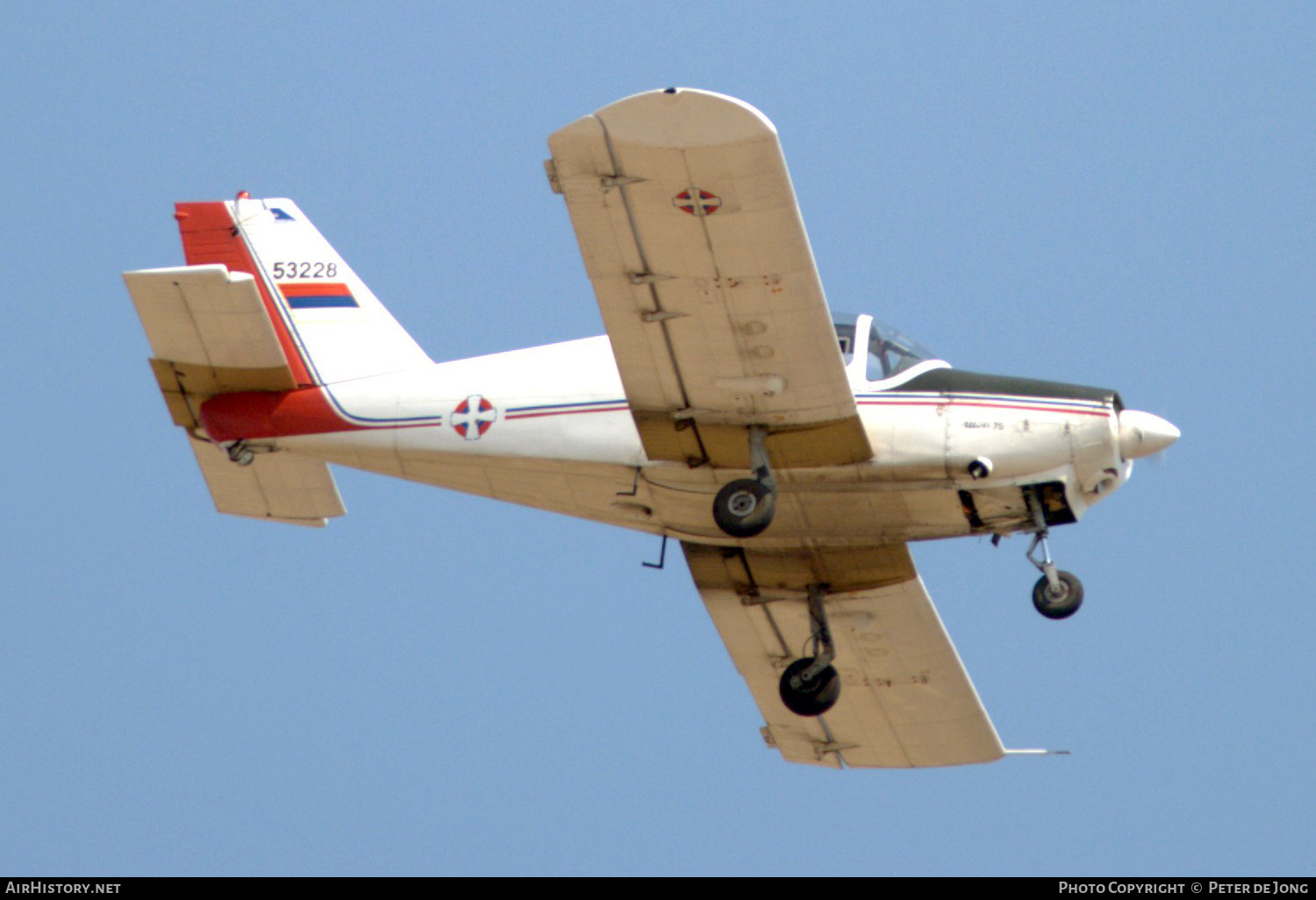 Aircraft Photo of 53228 | Utva UTVA-75 | Serbia - Air Force | AirHistory.net #539285