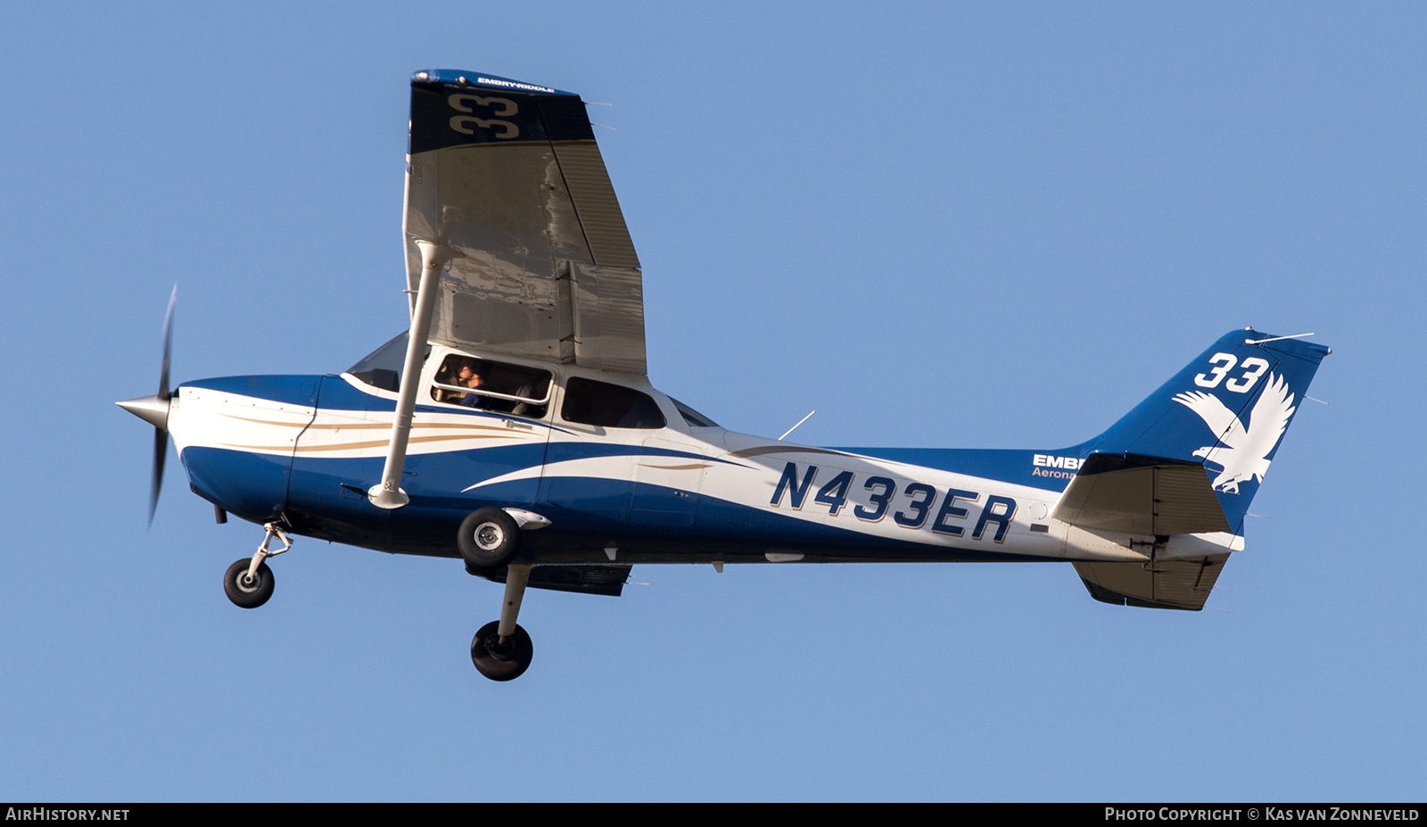 Aircraft Photo of N433ER | Cessna 172S Skyhawk | Embry-Riddle Aeronautical University | AirHistory.net #539288