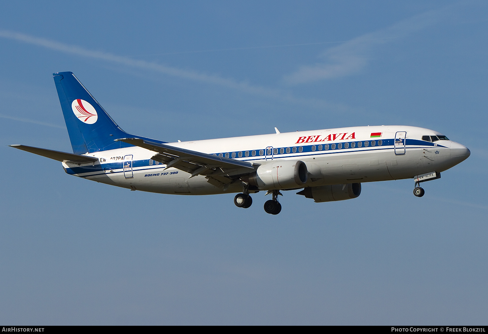 Aircraft Photo of EW-407PA | Boeing 737-36M | Belavia | AirHistory.net #539311