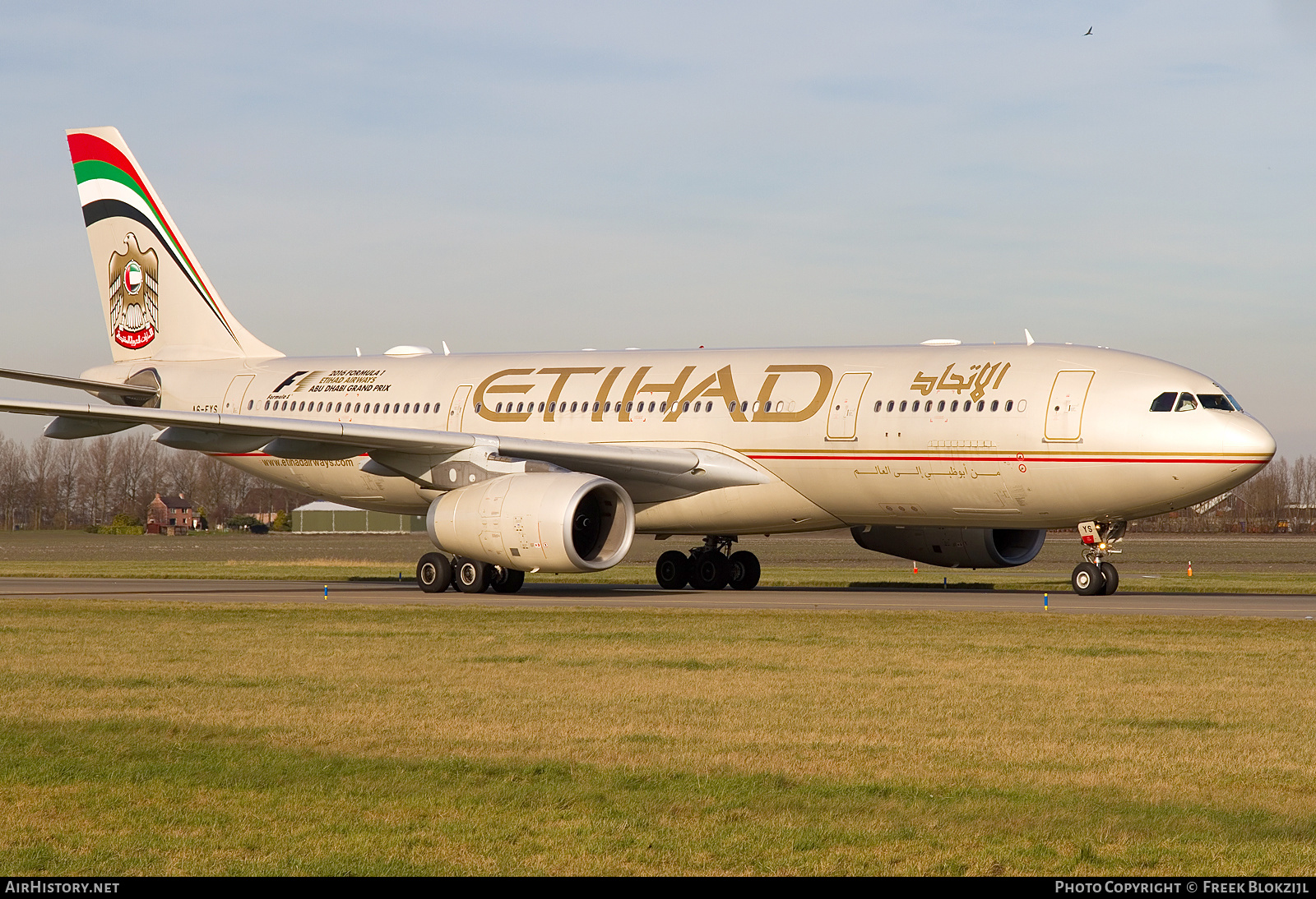 Aircraft Photo of A6-EYS | Airbus A330-243 | Etihad Airways | AirHistory.net #539348
