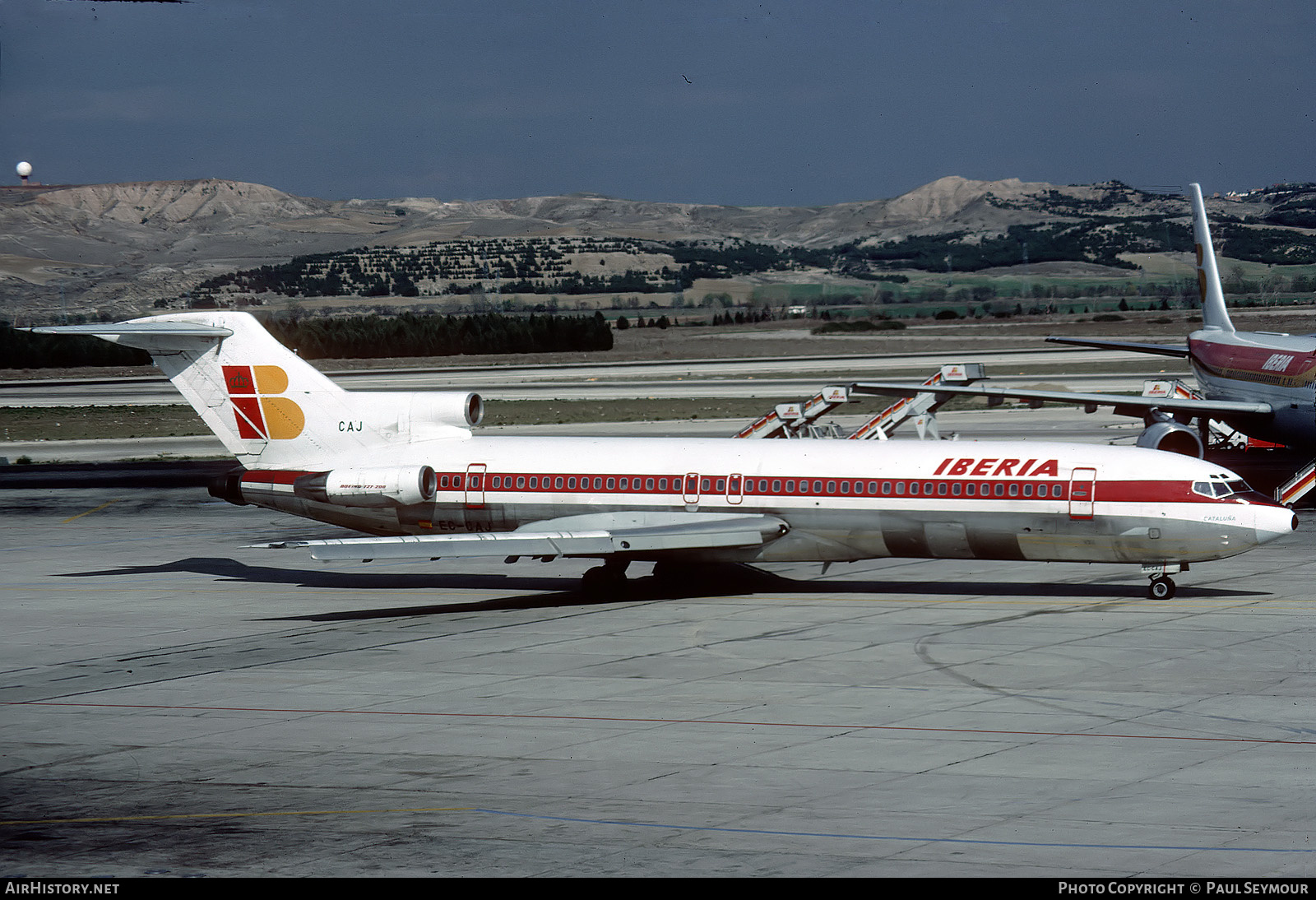 Aircraft Photo of EC-CAJ | Boeing 727-256/Adv | Iberia | AirHistory.net #539365