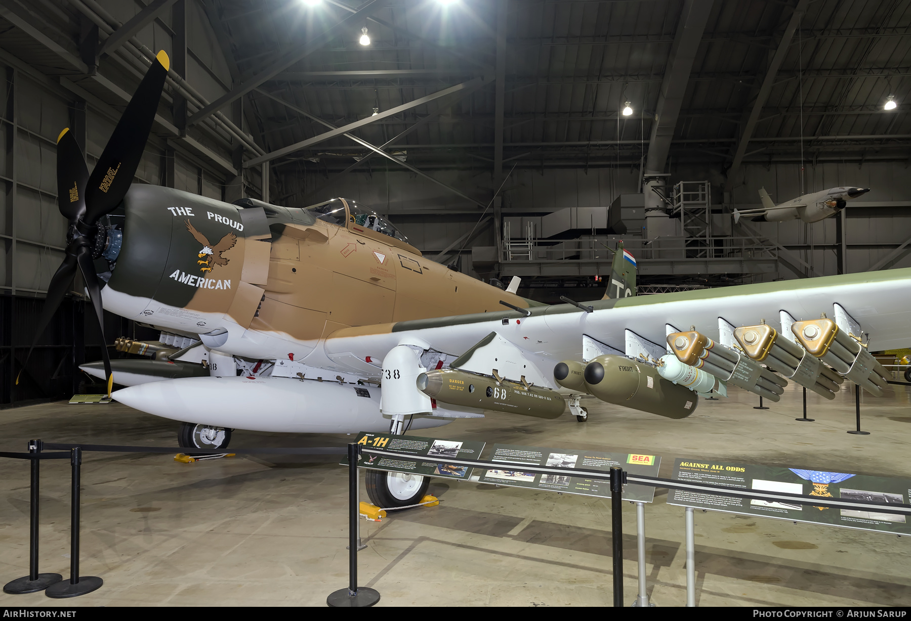 Aircraft Photo of 52-139738 | Douglas A-1H Skyraider | USA - Air Force | AirHistory.net #539385