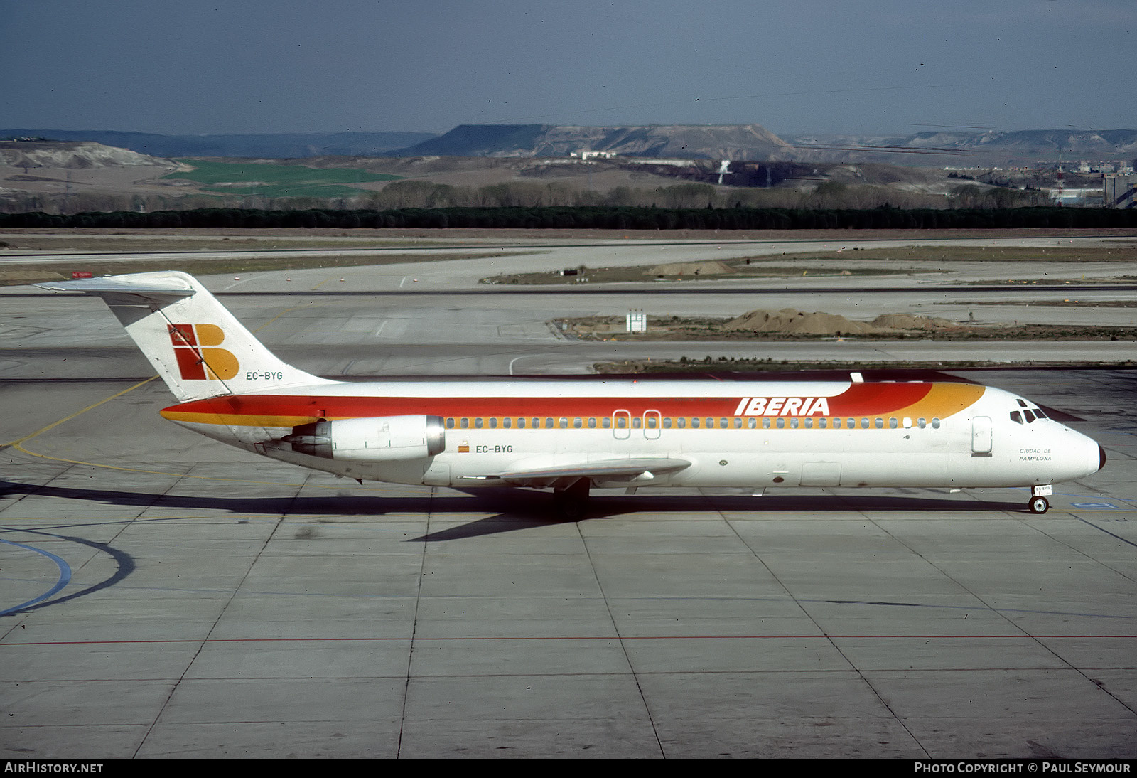 Aircraft Photo of EC-BYG | McDonnell Douglas DC-9-32 | Iberia | AirHistory.net #539393