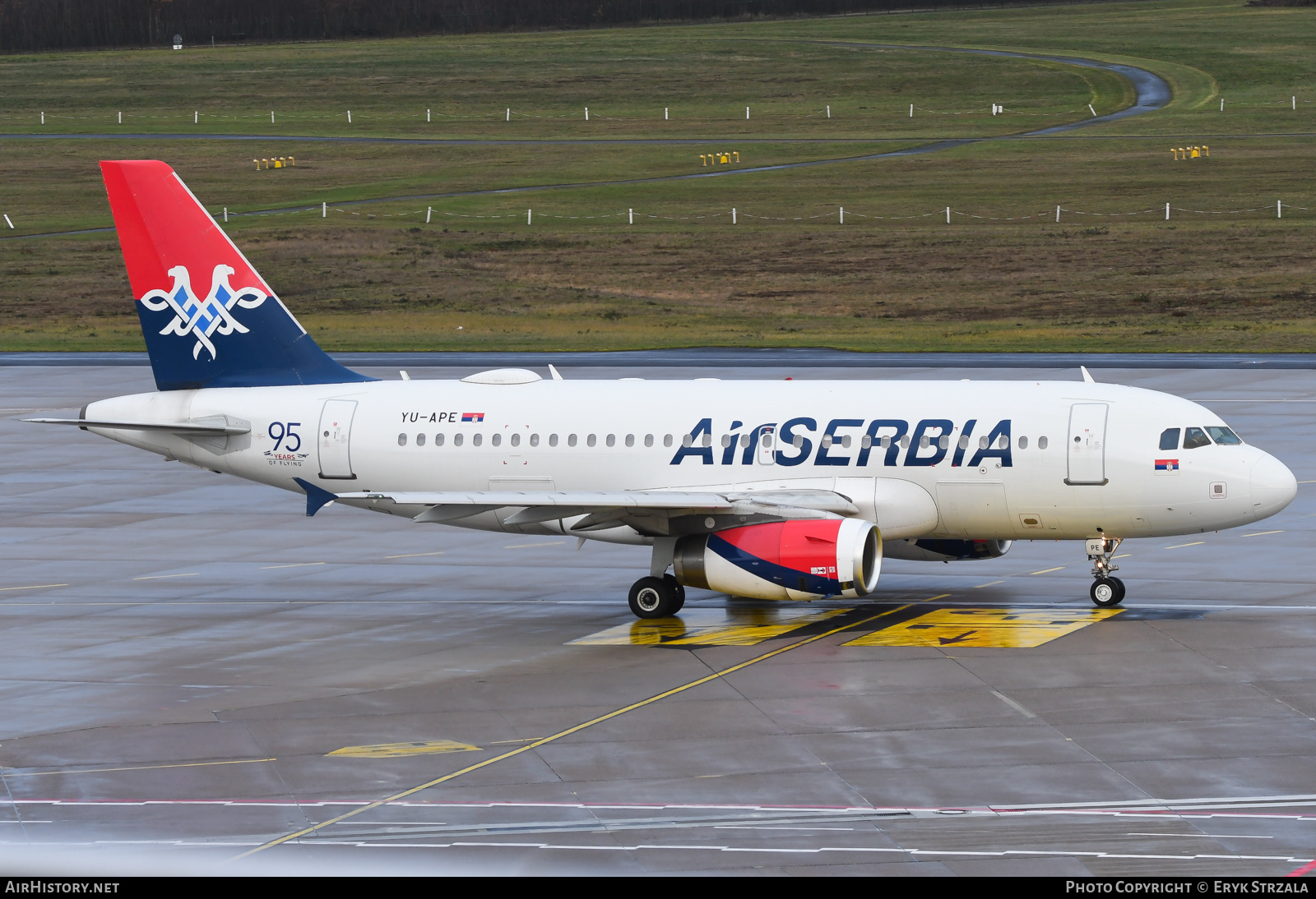 Aircraft Photo of YU-APE | Airbus A319-132 | Air Serbia | AirHistory.net #539403