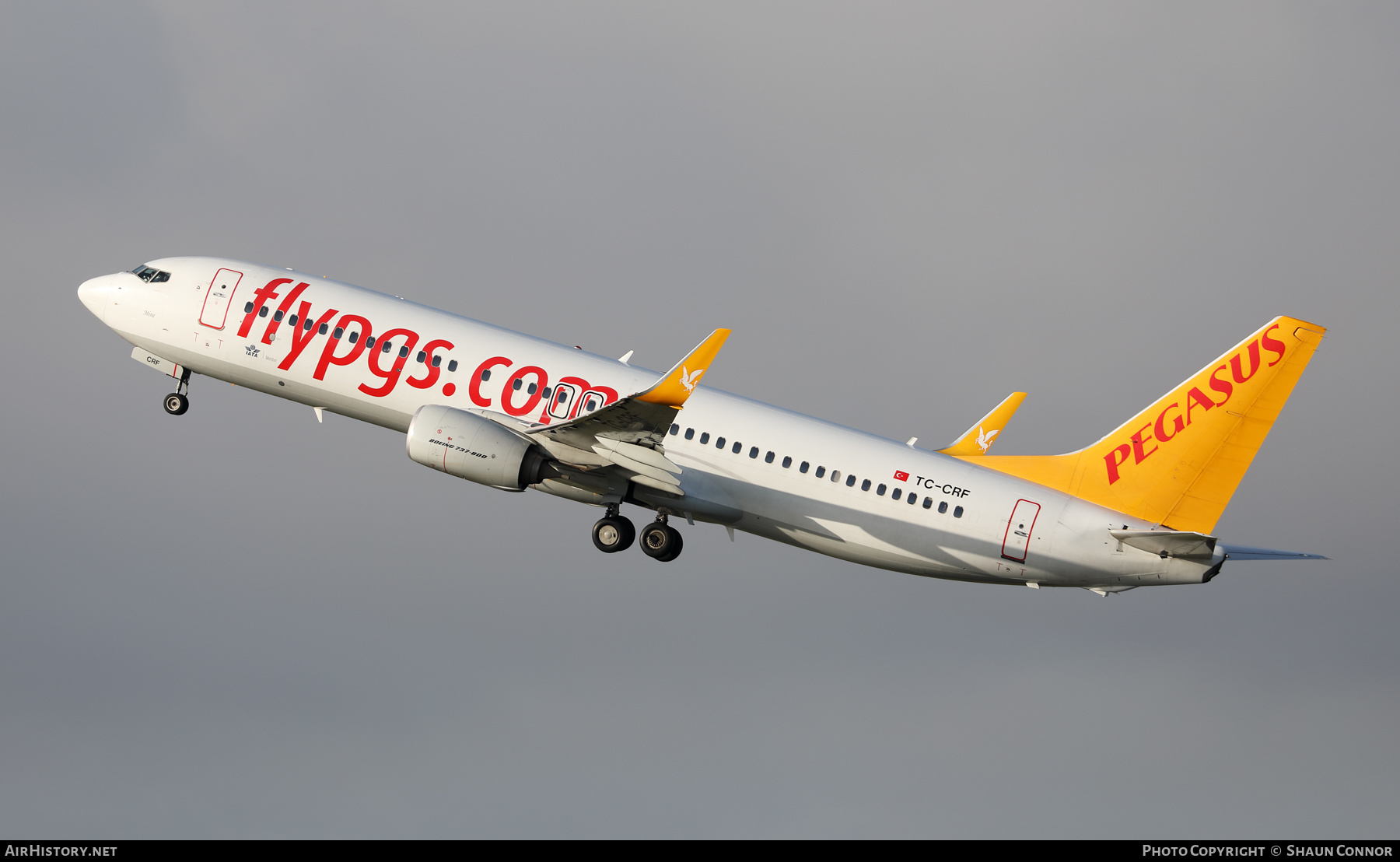 Aircraft Photo of TC-CRF | Boeing 737-800 | Pegasus Airlines | AirHistory.net #539408