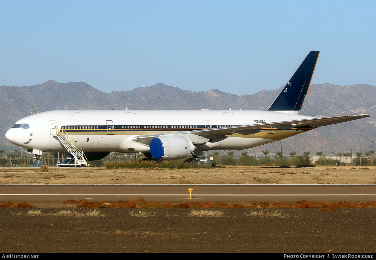 Aircraft Photo of N749BC | Boeing 777-212/ER | AirHistory.net #539415