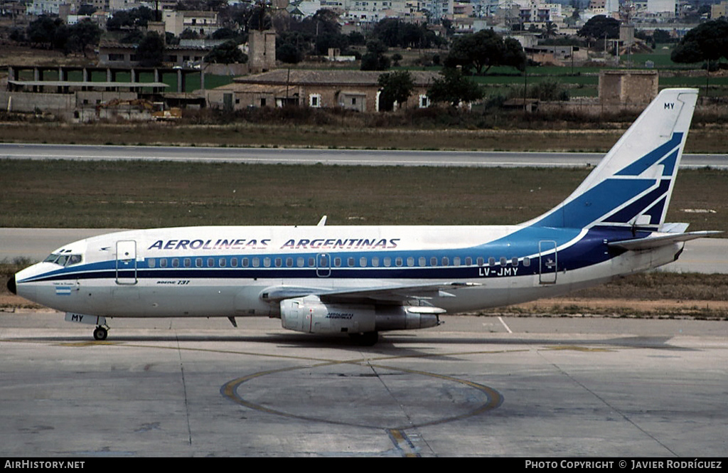 Aircraft Photo of LV-JMY | Boeing 737-287 | Aerolíneas Argentinas | AirHistory.net #539416