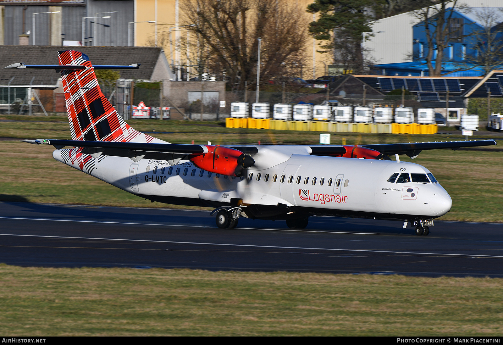 Aircraft Photo of G-LMTC | ATR ATR-72-600 (ATR-72-212A) | Loganair | AirHistory.net #539425