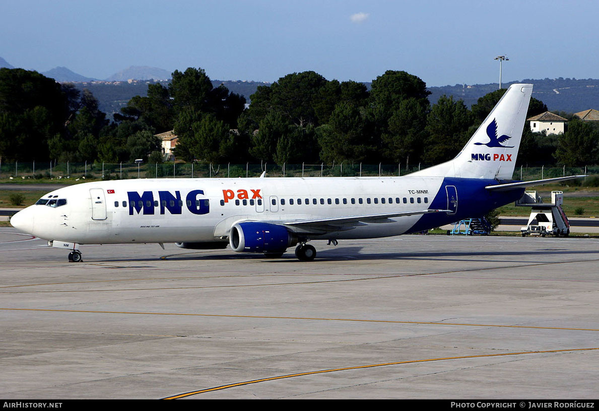 Aircraft Photo of TC-MNM | Boeing 737-4Q8 | MNG Pax | AirHistory.net #539430