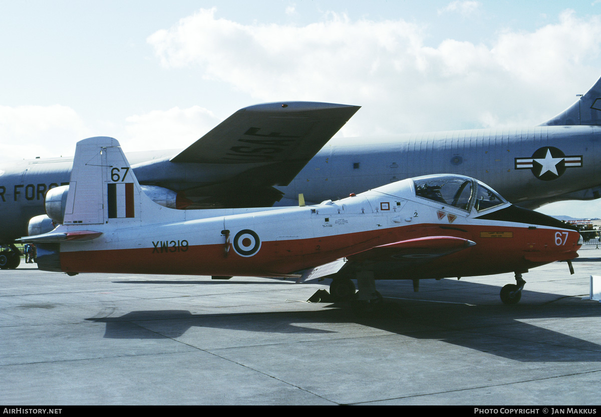 Aircraft Photo of XW319 | BAC 84 Jet Provost T5A | UK - Air Force | AirHistory.net #539434