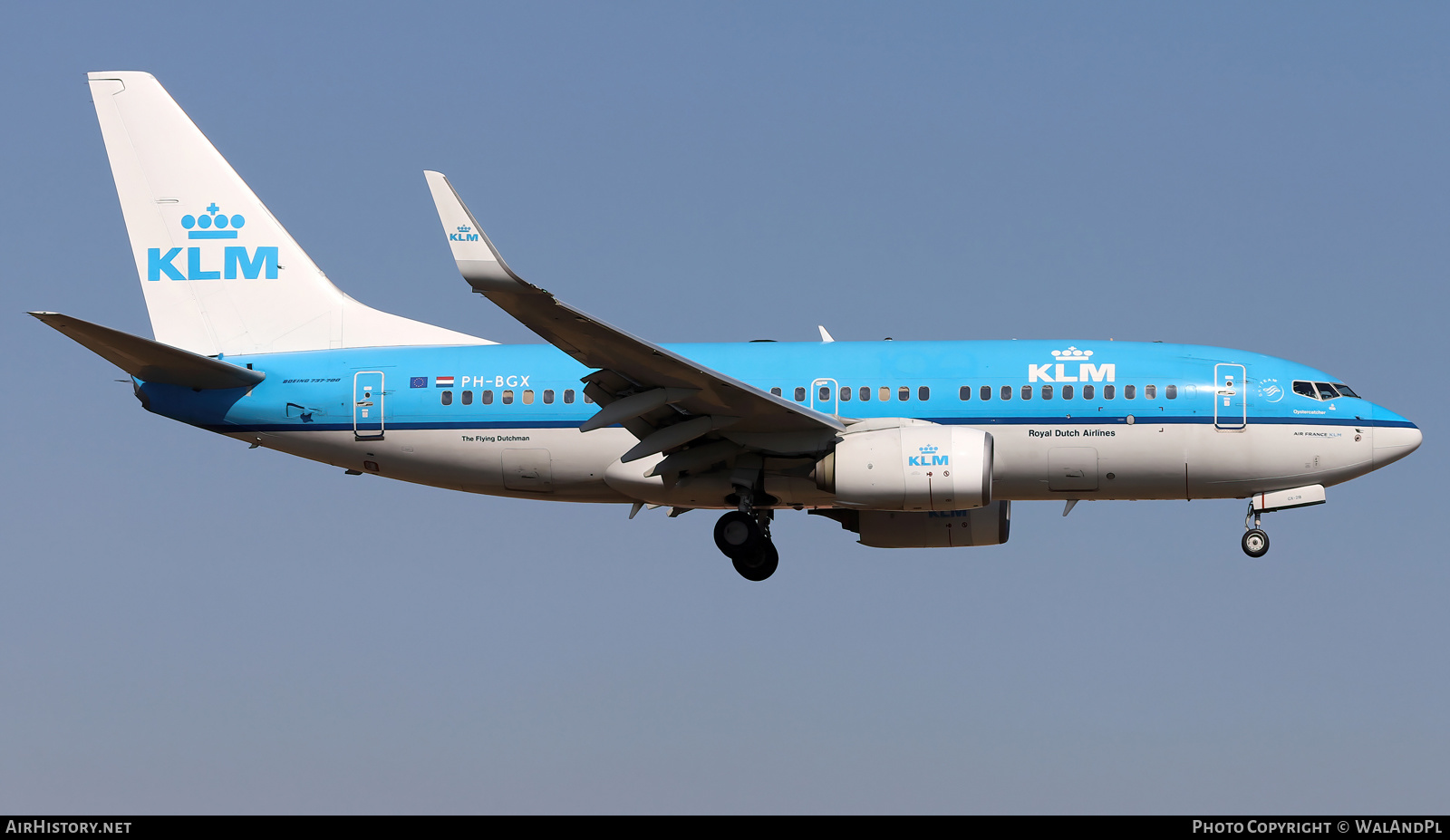 Aircraft Photo of PH-BGX | Boeing 737-7K2 | KLM - Royal Dutch Airlines | AirHistory.net #539438