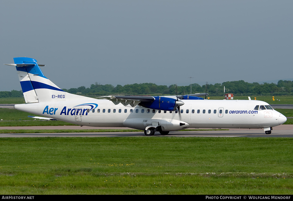 Aircraft Photo of EI-REG | ATR ATR-72-202 | Aer Arann | AirHistory.net #539455