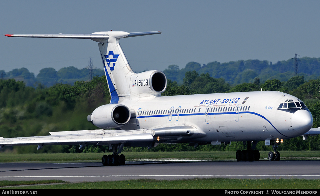 Aircraft Photo of RA-85709 | Tupolev Tu-154M | Atlant-Soyuz Airlines | AirHistory.net #539466